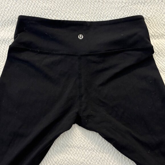 Lululemon Wunder Under Pant 28" Black Mid-Rise Luon Yoga Leggings 8 - Picture 6 of 8